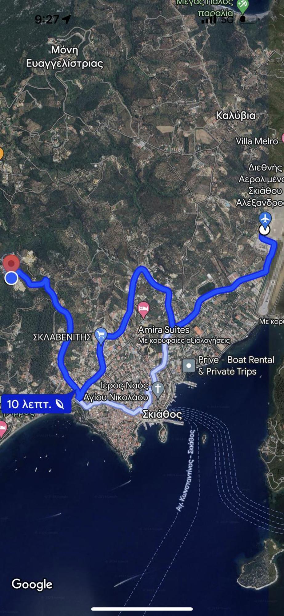 Skiathos Zeus Apartment Екстериор снимка